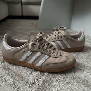 Adidas Samba Tan Sneakers